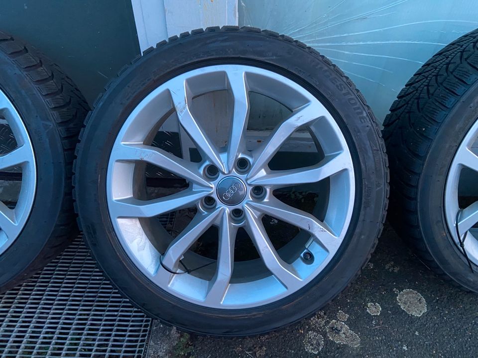 Original Alufelgen Audi A4 S4 8W B9 S-line Winterräder 225/45R18 in Hanau