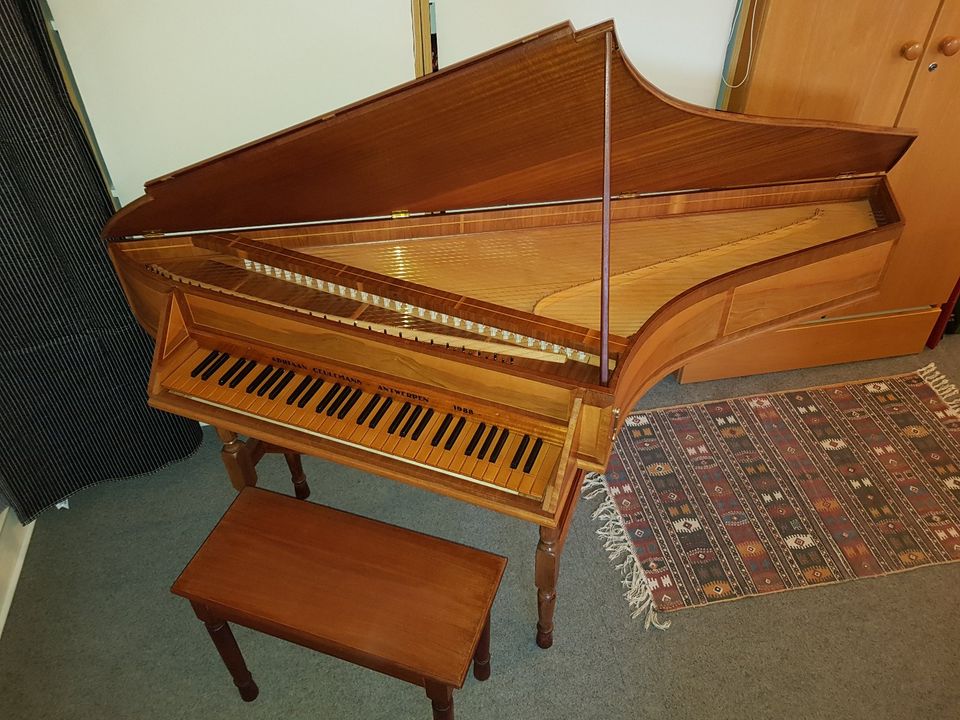 Englisches Spinett, Virginal, Cembalo in Hannover