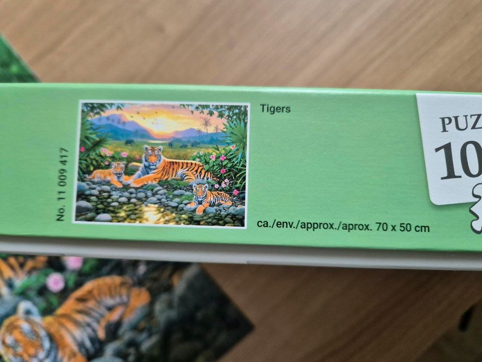 Puzzle 1000 Teile  Tiger in Melle