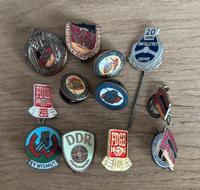 Originale DDR Anstecker Pins DSF Wismut FDGB Sachsen - Oederan Vorschau
