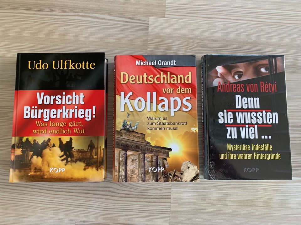3 Bücher Ulfkotte Grandt Retyi in Aura