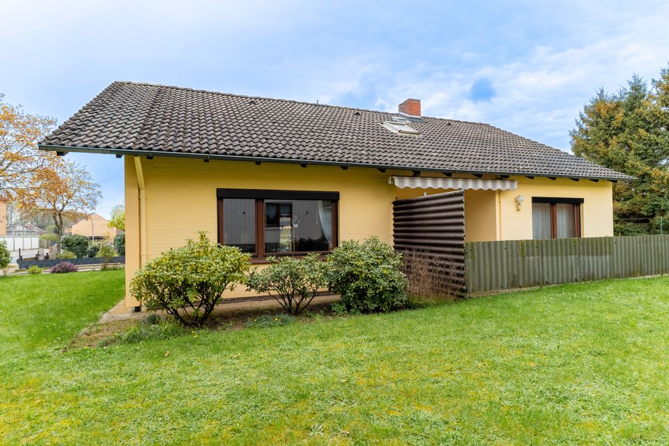 Bungalow mit Ausbaureserve auf großem Grundstück in Zeven