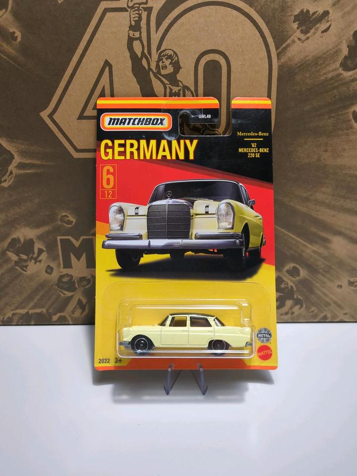 Matchbox Mercedes Benz 220 SE Germany Serie Diecast Mercedes in Kappel-Grafenhausen
