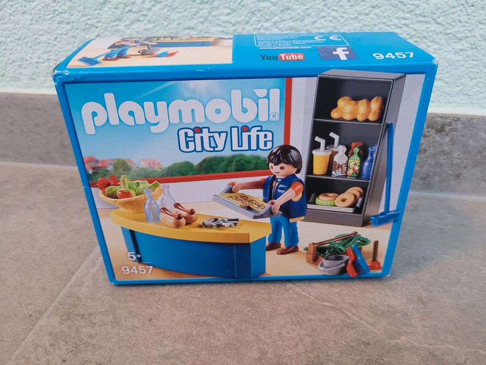 Playmobil City Life 9457- Hausmeister mit Kiosk in Volkmarsen
