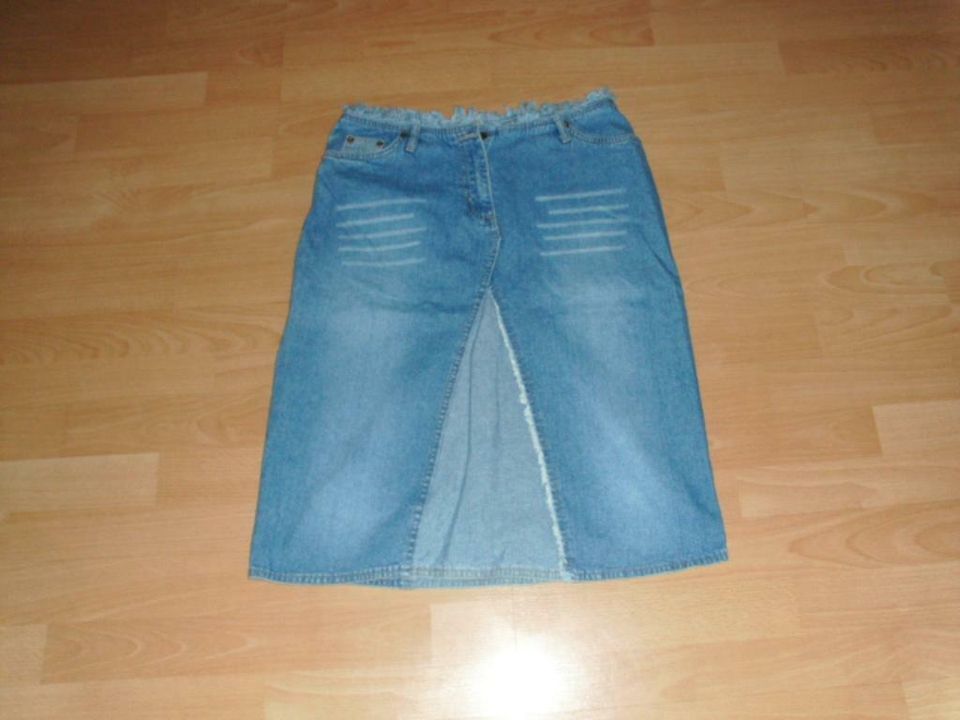 Jeansrock, blue bleached, Gr. 38 in Bad Harzburg