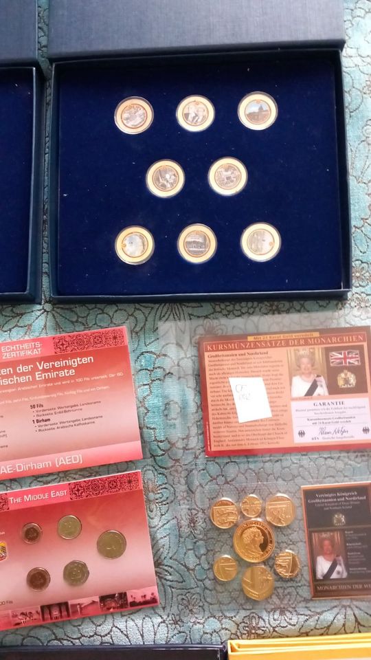 Riesen Münzen und Medaillen Sammlung Lot Konvolut in Dorsten
