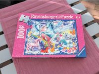 Puzzle Ravensburger 100 XXL Pegasus Einhorn Mädchen Glitzer Niedersachsen - Rastede Vorschau