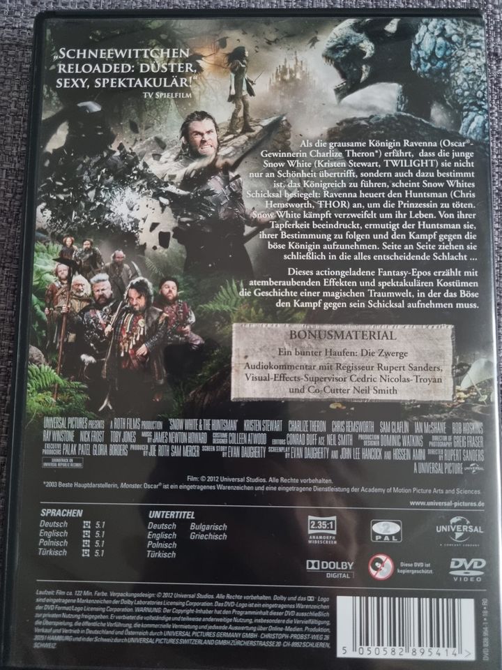 Snowwhite & the Huntsman (DVD) in Düsseldorf