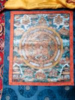 Alter tibetischer Thangka (Mandala) mit Rahmen Köln - Ehrenfeld Vorschau