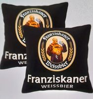 Franziskaner Weissbier Kissen Bier Kissenhülle Brauerei Brandenburg - Bad Belzig Vorschau