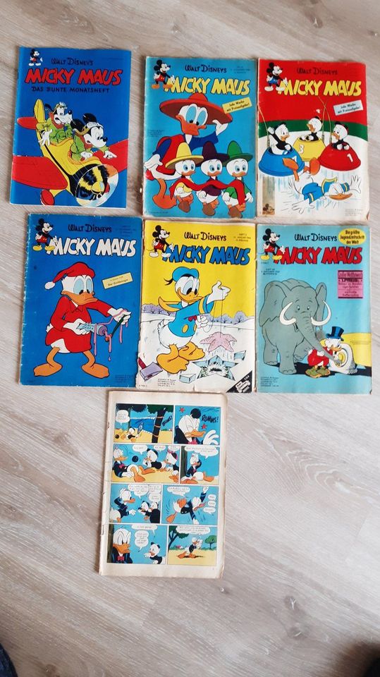 Micky Maus Comic Raritäten Walt Disney in Bonndorf