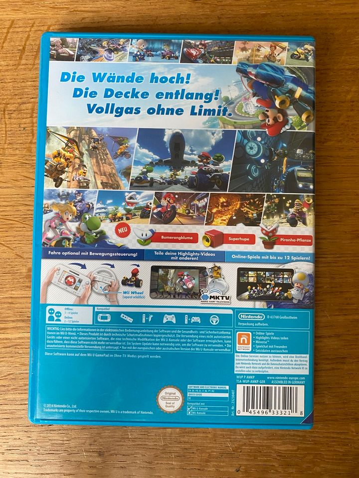 WiiU Spiel Mariokart 8 in Hamburg