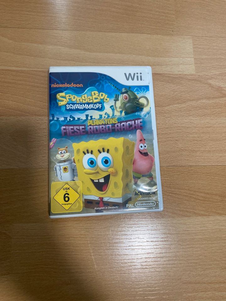 Wii spiel Spongebob in Stuttgart