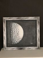 Original Reval Gemälde Golf Kunst Öl Leinwand 75x67 cm gerahmt Schleswig-Holstein - Wiemersdorf Vorschau