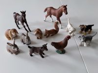 Schleich Eichhörnchen Hase Fohlen Hund Meerschweinchen Ziege Huhn Niedersachsen - Braunschweig Vorschau