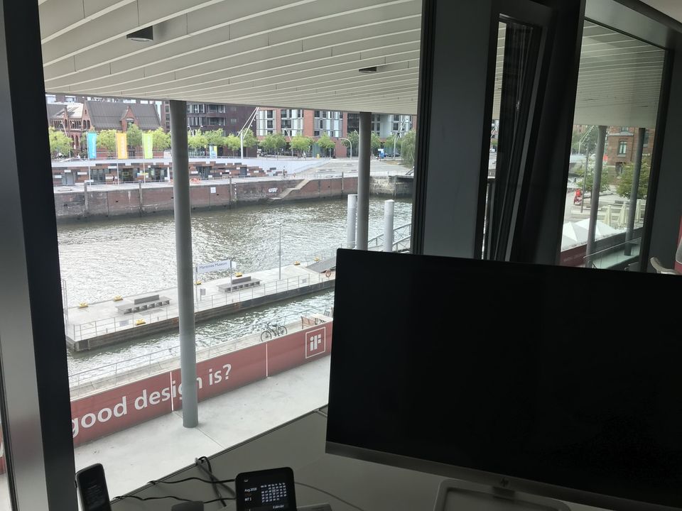 Hafencity, Elbarkaden, privates Büro "All-in-Miete" in Hamburg