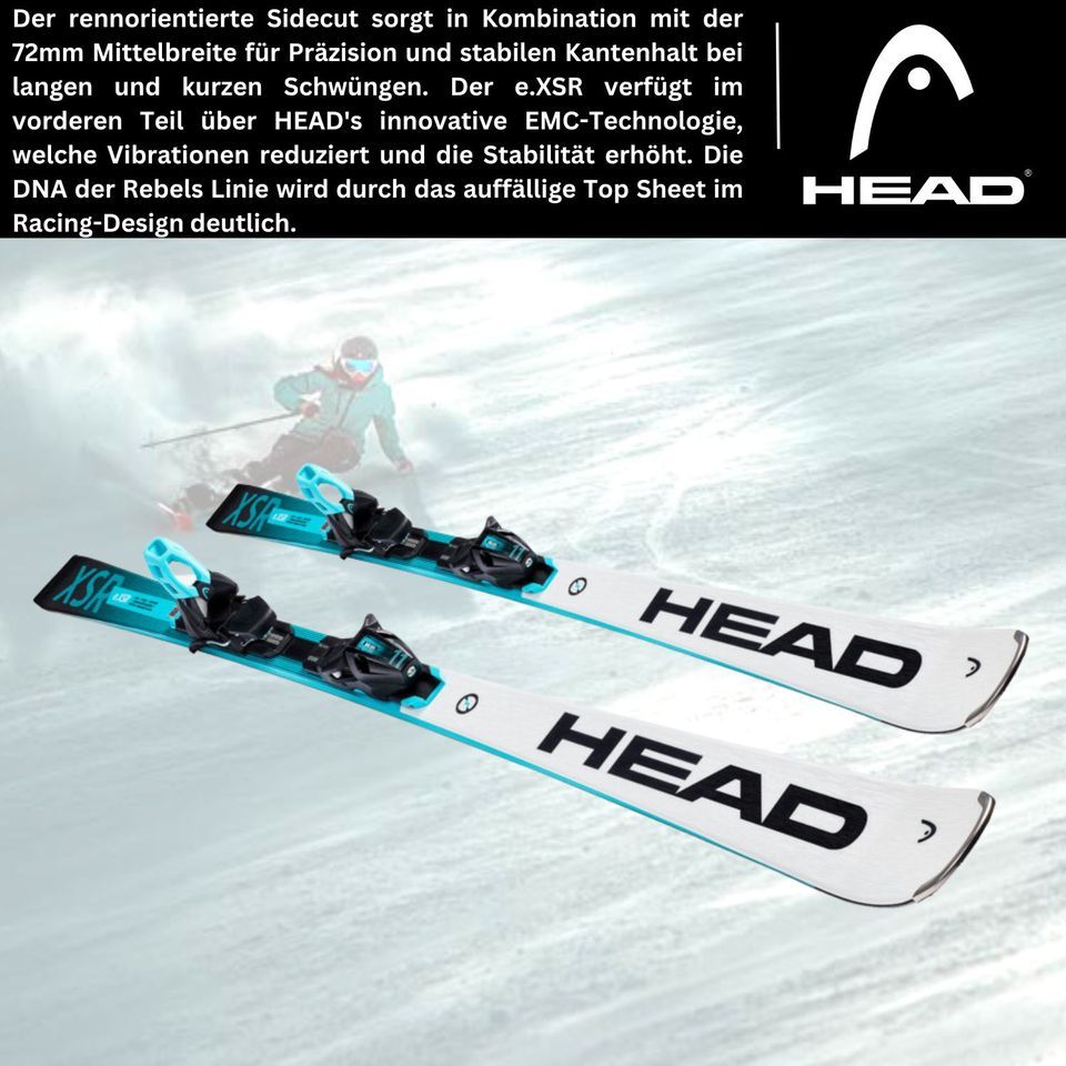 Head Ski Alpinski Allmountain WC Rebels e.XSR + Bindung PR11 GW in Haßloch