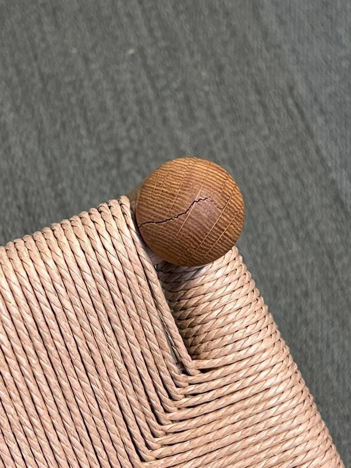 CARL HANSEN & SØN CH24 Y Wishbone Stuhl Eiche geölt/Papierkordel in Alsdorf