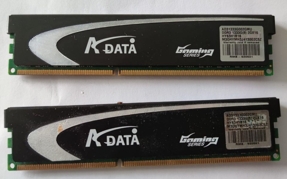 4GB DDR3 RAM (2x2GB) A DATA in Dortmund