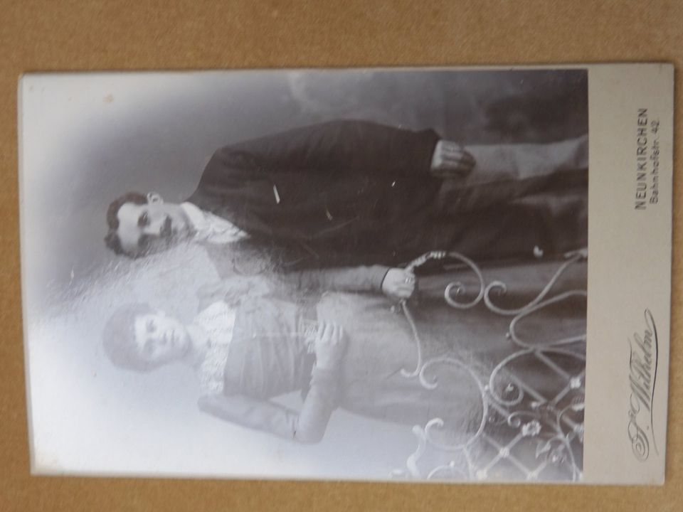 altes Hochzeitsfoto 1920er Jahre in Ottweiler