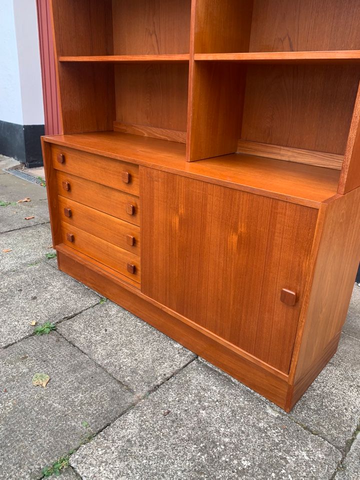 TEAK Highboard Regal Schrank Kommode Bücher Zimmer Wohnung in Köln