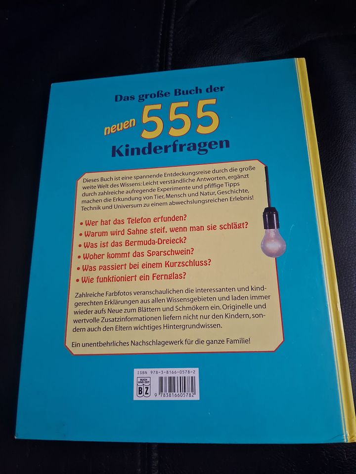 Kinderbuch "Das große Buch der neuen 555 Kinderfragen" in Merdingen