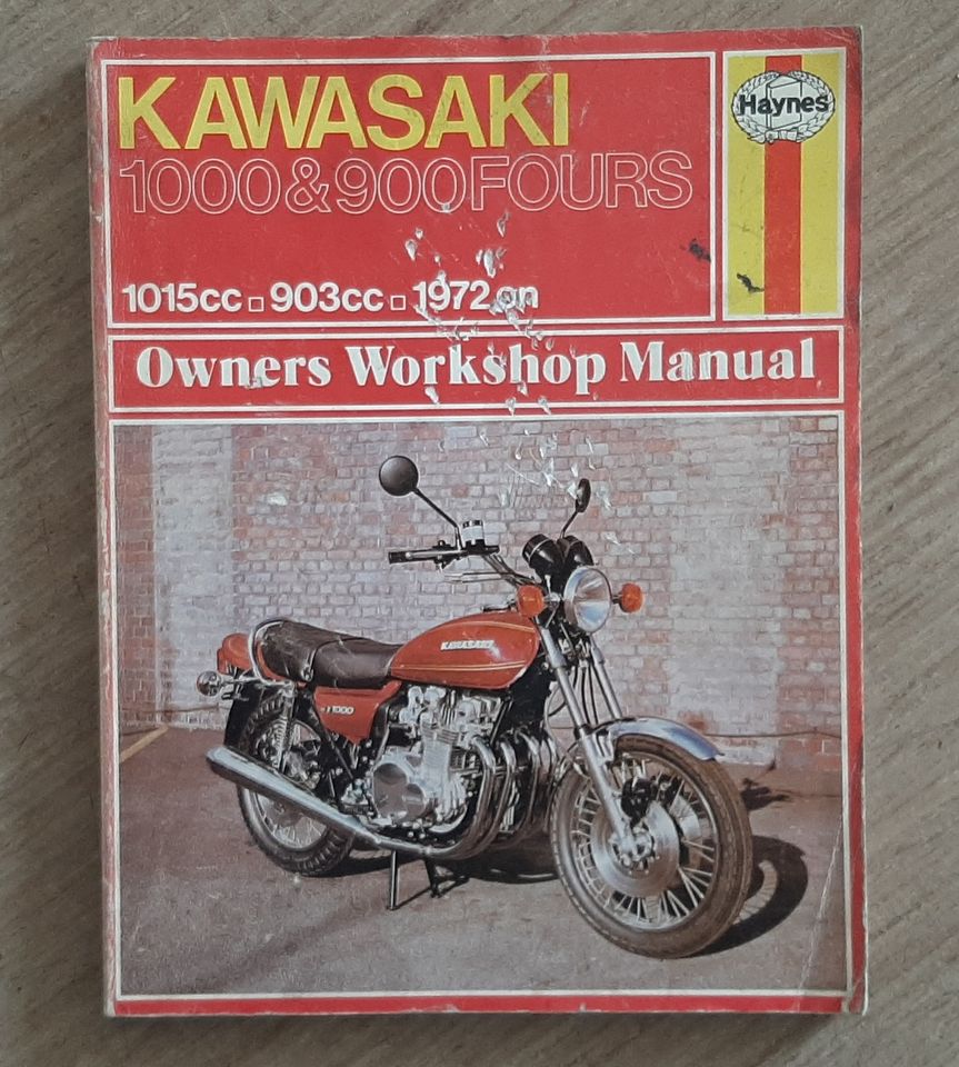 Kawasaki Z1 Z900 Z1000 Werkstatthandbuch Bucheli Haynes Cycleserv in Stuttgart