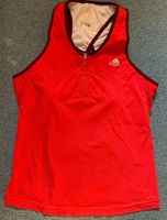 adidas Sport-Top in rot mit innenliegendem Bustier - neuwertig Hessen - Rosbach (v d Höhe) Vorschau