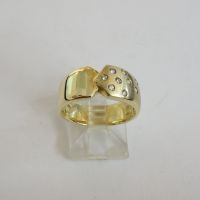 Brillantring aus 585er Gold 6,6gr. Größe 57 (Nr. 565) Hannover - Mitte Vorschau