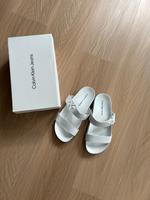 Calvin Klein Comfort Sandalen, Weiß, Gr. 38, Top Zustand! Bayern - Zirndorf Vorschau