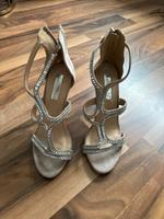 High Heels Glitzer Beige Niedersachsen - Göttingen Vorschau