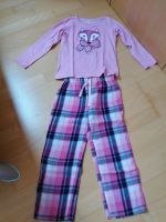 Schlafanzug, langarm, Größe 110/116, rosa, Fuchs, kariert Nordrhein-Westfalen - Lohmar Vorschau