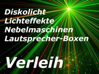 Party-Technik VERLEIH: Diskolicht, Lichteffekt, Strobo, Soundboks, Nebelmaschinen, PA-Anlagen, Musikanlagen, Derby, Flower, UV-Licht, Spiegelkugel, LED-Spot, Powerstation, Dj Mischpult/ MIETEN RENTAL Friedrichshain-Kreuzberg - Friedrichshain Vorschau