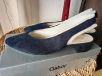 Gabor Slingpumps, blau, Größe 7 Bayern - Neutraubling Vorschau