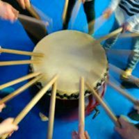 Kindergeburtstag Feiern   Taiko Japanisches Trommeln Bielefeld - Brackwede Vorschau