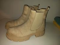 Chelsea boots beige 41 Bayern - Schernfeld Vorschau
