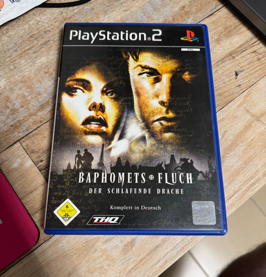 Baphomets Fluch 3 - Der schlafende Drache - Playstation 2 (PS2) in Wesseling