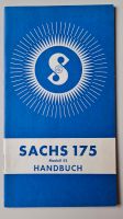 SACHS 175 Modell 55 Handbuch 1955 Hessen - Reichelsheim (Wetterau) Vorschau