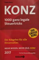 Konz 1000 ganz legale Steuertricks Buch Nordrhein-Westfalen - Uedem Vorschau