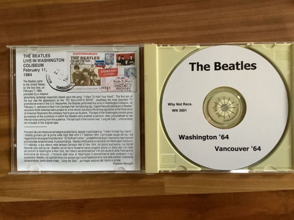 The Beatles CD „Washington/Vancouver 64“ rar in Heitersheim