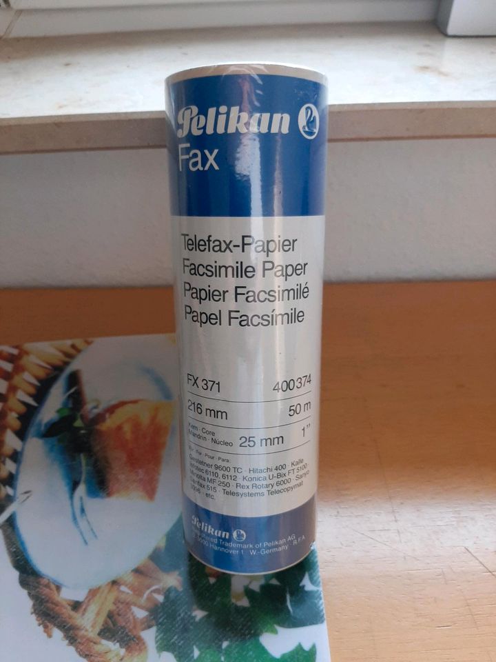 1 Rolle Telefax Papier FX371 von Pelikan in Hürth