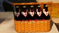 Bier-Tragekorb aus Holz und Schilff geflochten /  DDR - Zeit Sachsen - Hohnstein Vorschau