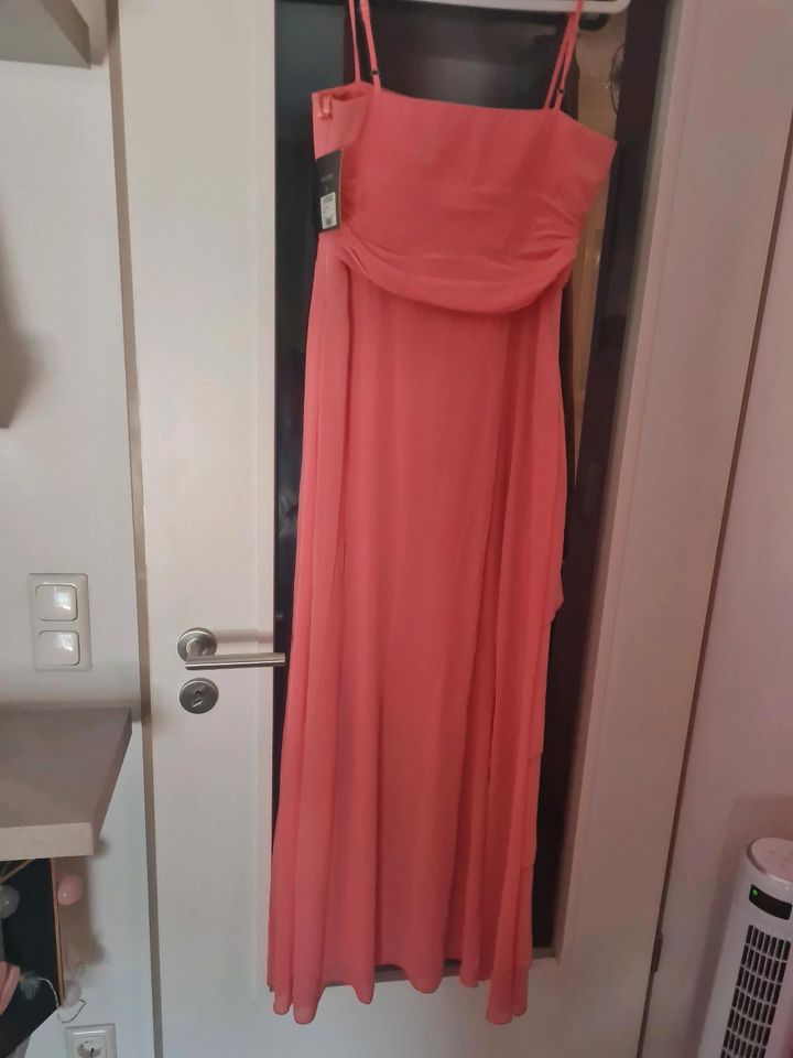 Elegantes Abendkleid pink Gr.42 (Neu) in Kempten