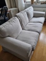 IKEA Sofa Ektorp 3-Sitzer mit 2 Bezügen (Weiß, Beige) wie neu Eimsbüttel - Hamburg Lokstedt Vorschau