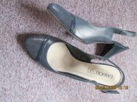 Edle LASOCKI Leder Sling-Backs Pumps blau Gr. 39 - TOP Bayern - Rottendorf Unterfr Vorschau