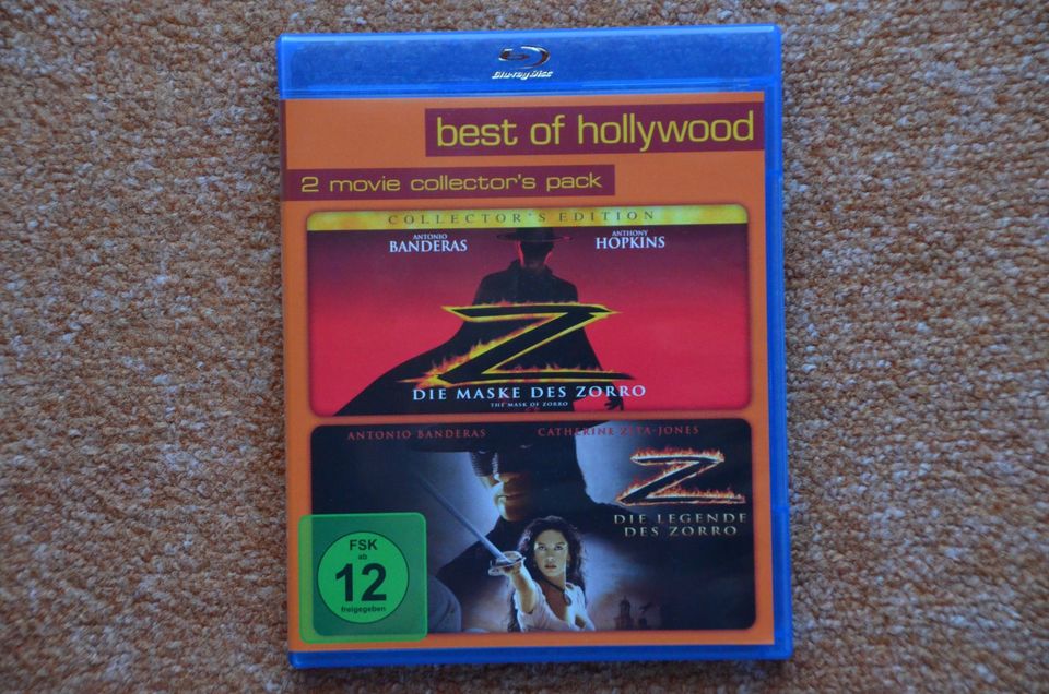 Die Maske des Zorro/Die Legende des Zorro Blu-ray in Hemsbach