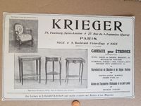 Krieger Paris Möbel Cadeaux pöur Etrennes L'Illustration 1910 Baden-Württemberg - Leonberg Vorschau