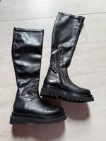 Stiefel Plateau schwarz neu Nordrhein-Westfalen - Kempen Vorschau