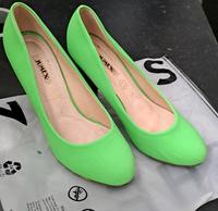 Jumex Damen Schuhe Pumps Größe 40 grün neon Bayern - Aislingen Vorschau