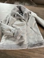 HOLLISTER Bikerjacke# Wildlederimitat#Fake Fur Pelz#XS Top✅ Dortmund - Kirchlinde Vorschau